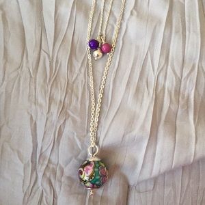 NWT lia Sophia Vera Bradley necklace